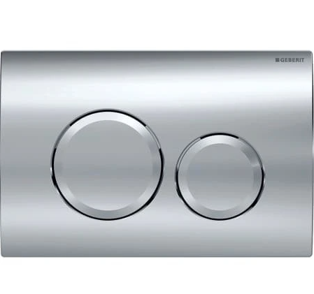 Кнопка смыва Geberit Delta 20, хром глянцевый