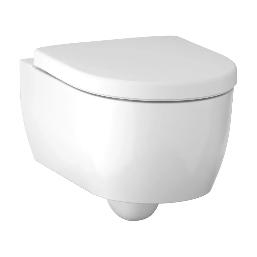 Подвесной унитаз Geberit iCon безободковый укороченный