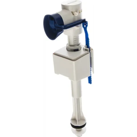 Впускной клапан Geberit тип 323 подвод воды снизу, 3/8", ниппель из пластика