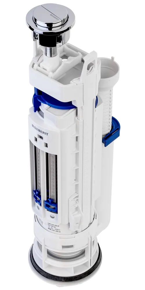 Запасной сливной клапан Geberit Typ290, двойной смыв