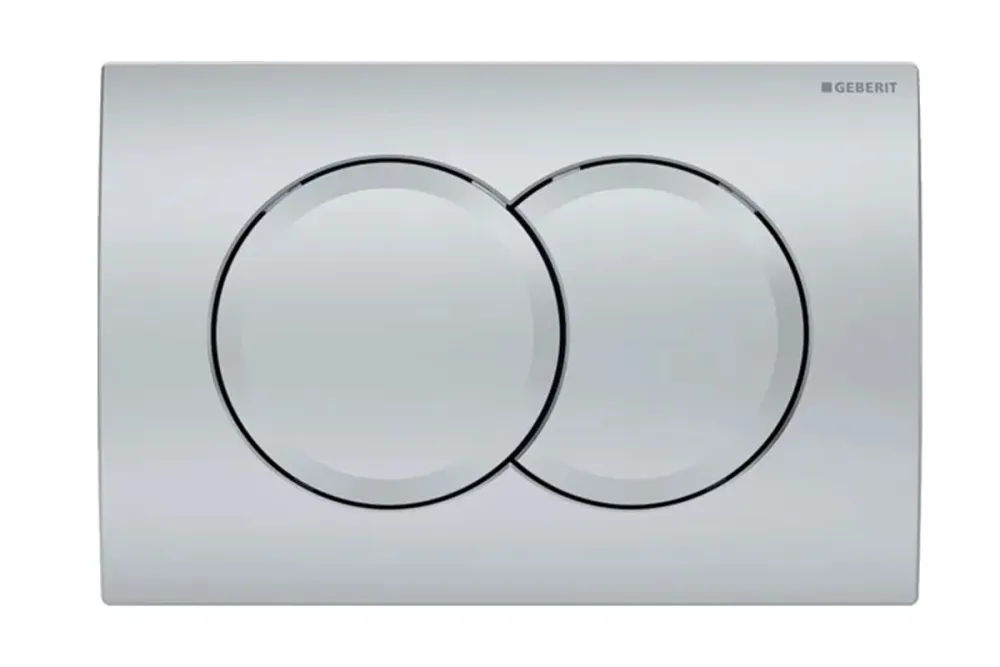Кнопка смыва Geberit Delta01, хром матовый