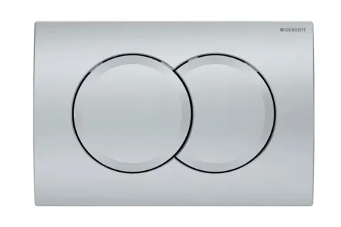 Кнопка смыва Geberit Delta01, хром матовый